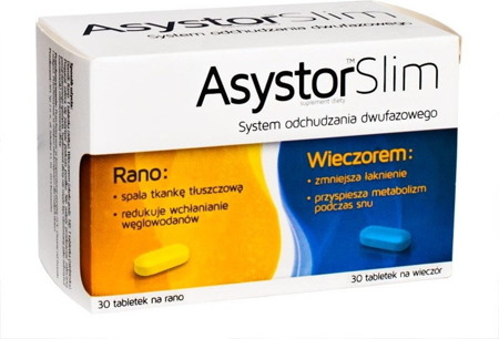 Aflofarm Asystor Slim Dwufazowy System 30tabl.