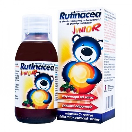 Aflofarm Rutinacea Junior Syrup for Children Vitamins 100ml