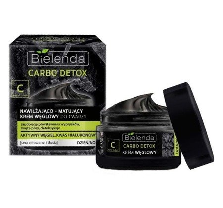 Bielenda CARBO DETOX Moisturizing- mattifying Carbon Face Cream 50ml