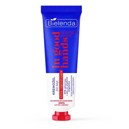 Bielenda Hand Cream Strongly Regenerating 25% Glycerin Sweet Almond Oil 50ml