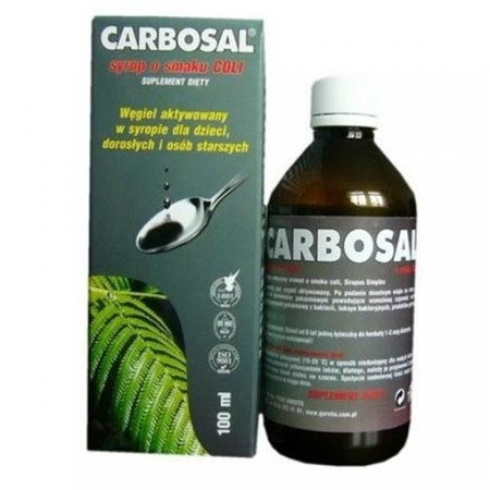 CARBOSAL 100ml cola, antidiarrheal for children and adults