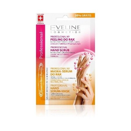 Eveline Cosmetics Hand Scrub & Hand Mask-Serum 2x6ml