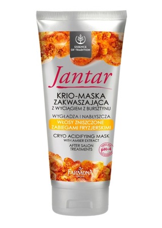 Farmona Jantar Cryo-Acidifying Hair Mask Destroyed by Hair Treatments 200ml