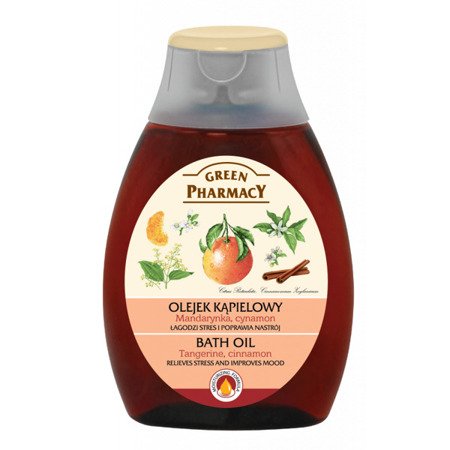 Green Pharmacy Bath Oil Tangerine Cinnamon 250ml