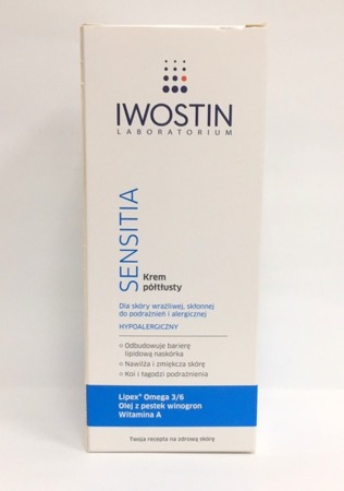 Iwostin Semi-Fat Cream Protects Skin Against Frost Wind 150ml