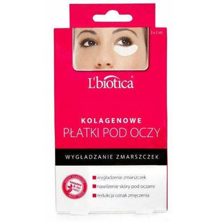 L'Biotica Collagen Eye Petals Wrinkles Smoothing 3X2pcs.