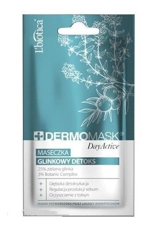 L'biotica Dermomask Day Active Clay Detox Mask 10ml