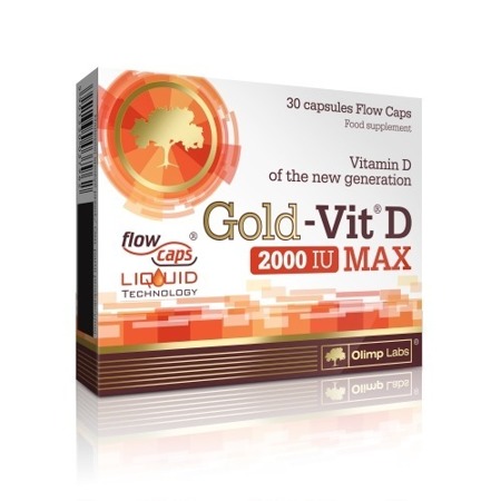Olimp Gold VIT D 2000 UI Max New Generation Vitamin D 30caps.