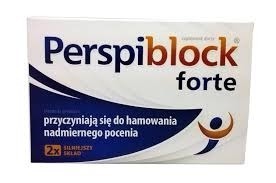 PERSPI BLOCK FORTE 30 tablets, prevents excessive sweating