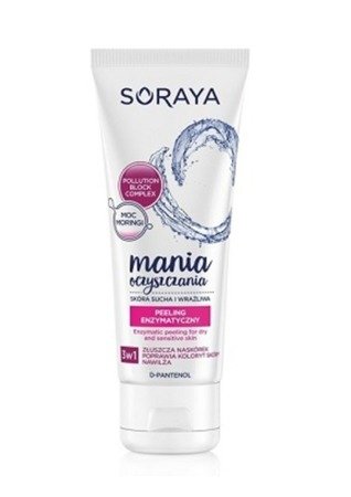Soraya Mania Cleansing Enzymatic Peeling 3in1 Dry and Sensitive Skin 75 ml