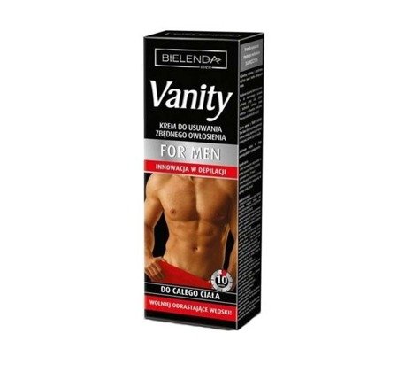 Bielenda Vanity For Men Krem Do Usuwania Zbędnego Owłosienia 100 ml
