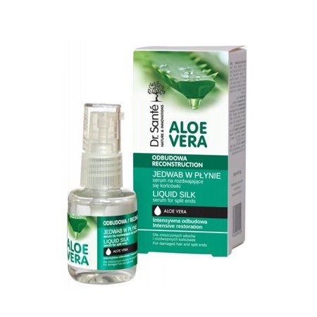 Green Pharmacy Dr Sante Aloe Vera Jedwab W Płynie Serum Na Rozdwajające Się Końcówki 30ml