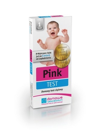 Pink Test Ciążowy 99%  1 szt.