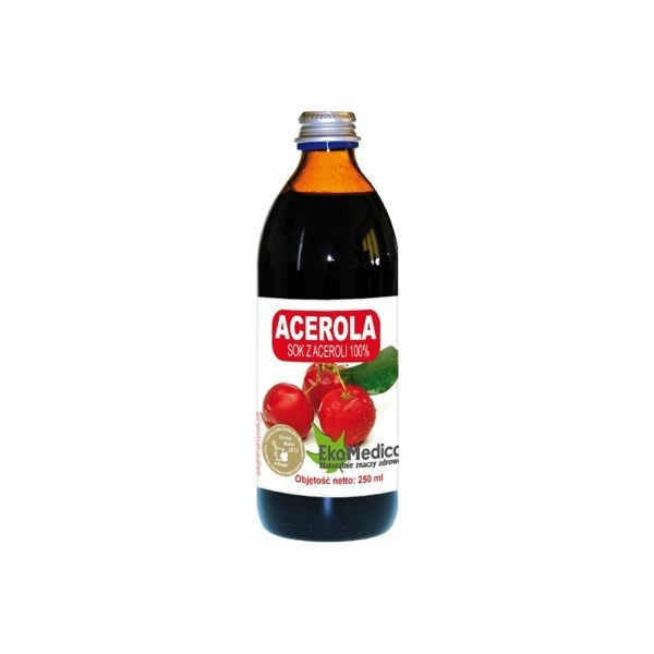EkaMedica Natural Acerola Fruit Juice 500ml SUPPLEMENTS \ NATURAL