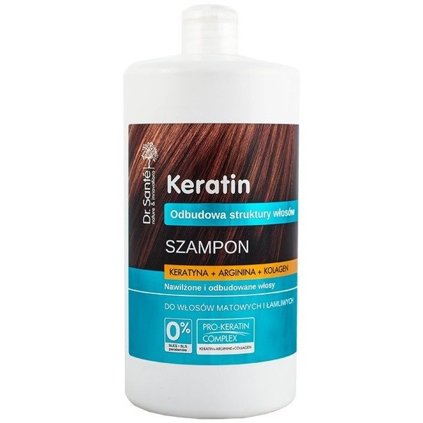 Elfa Pharm Dr. Santé Shampoo Keratin, Arginine and Collagen for Dull