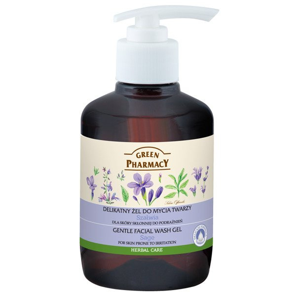 Elfa Pharm Green Pharmacy Gentle Cleansing Sage Gel For Irritated Skin 270ml COSMETICS