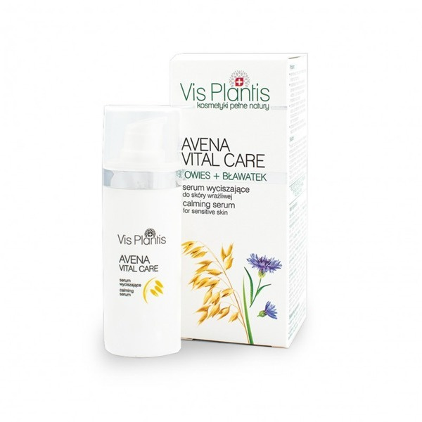 Elfa Pharm Vis Plantis Avena Vital Care Calming serum for sensitive skin Oats and Cornflower
