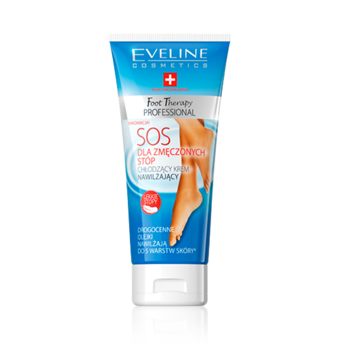 Eveline Foot Therapy SOS Cooling Moisturizing Cream for Tired Feet 100ml COSMETICS \ FOOT CARE