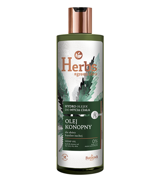Farmona Hemps Green Idea Hemp oil bath & shower oil for very dry skin
