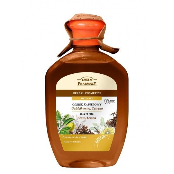 Green Pharmacy Bathing Oil Clove Lemon 250ml COSMETICS \ VEGETABLE