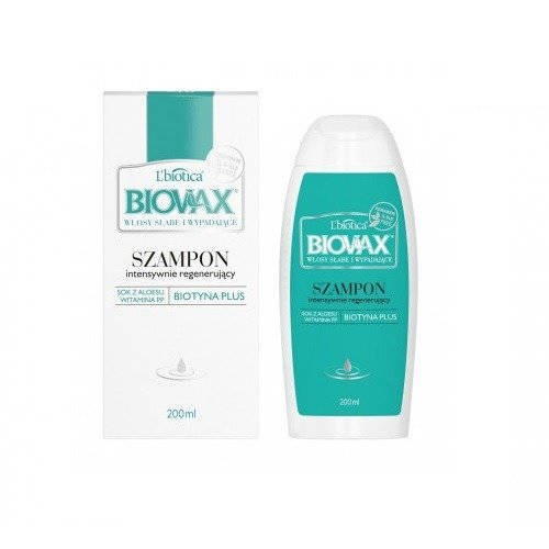 L'biotica Biovax Shampoo Hair Weak and Falling Out 200ml COSMETICS