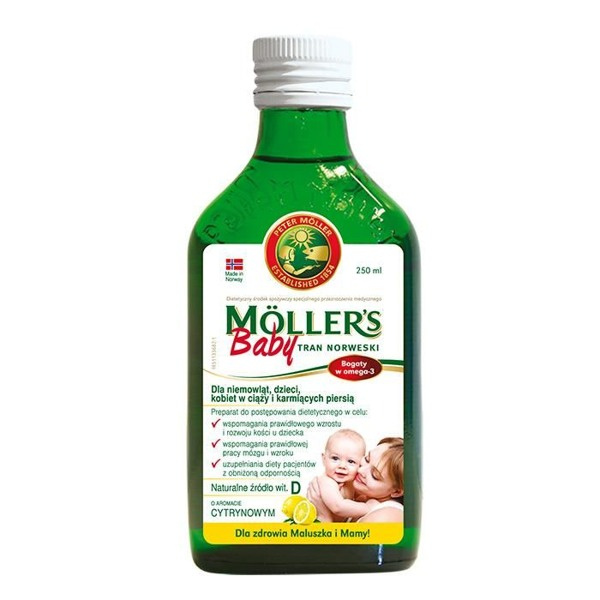 Moller's Baby Norwegian Codliver Oil Infant and Pregnant