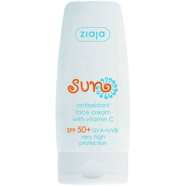 ZIAJA SUN ANTIOXIDANT FACE CREAM SPF50 WITH VIT. C 50 ML COSMETICS \ TANNING \ CREAMS AND LOTIONS