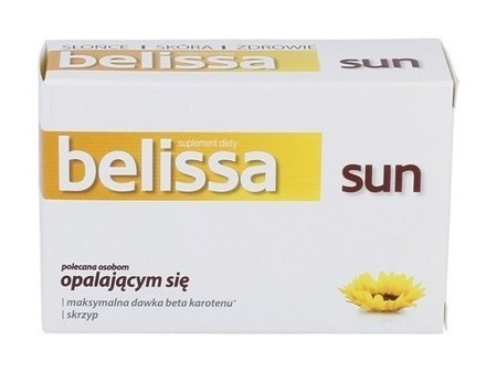 Aflofarm Belissa Sun Stronger Tan and Sun Protection 30caps.