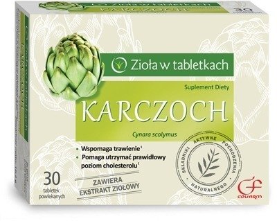 Artichoke 30 Tablets Karczoch 30 tabletek