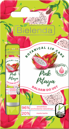 Bielenda BOTANICAL LIP CARE Lip Balm Pink Pitaya 10g 