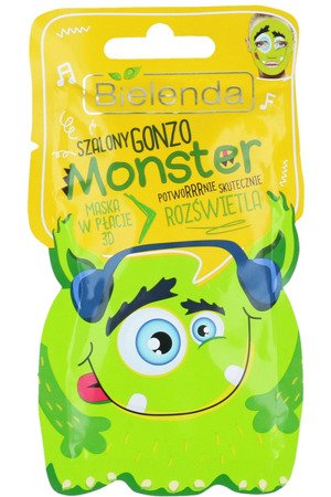 Bielenda Monster 3D Patch Mask Illuminating Crazy Gonzo 1pc