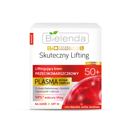 Bielenda Plasma Lifting Anti-wrinkle Cream 50+ 50ml