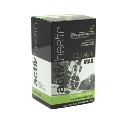 Collagen MAX Activ Health (sachets) 15x7g Elena