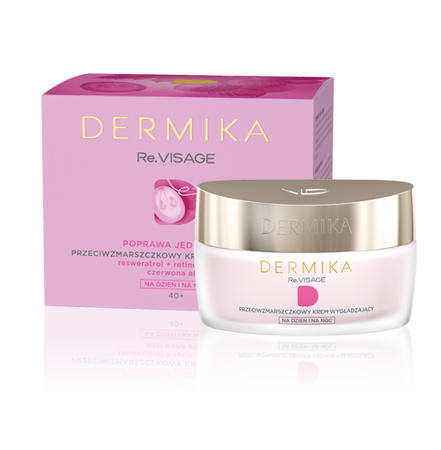 Dermika Re.Visage anti-wrinkle cream for smoothing day and night 50ml