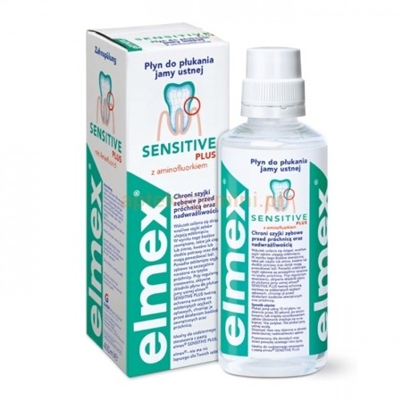 ELMEX SENSITIVE PLUS PLYN 400ml cervical additional protection