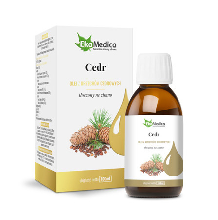 EkaMedica Cedar Oil 100% Natural 100ml