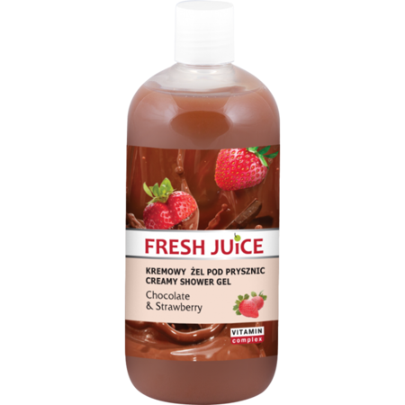Elfa Pharm Fresh Juice Creamy Shower Gel Chocolate & Strawberry 500ml