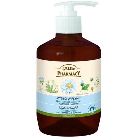 Elfa Pharm Green Pharmacy Liquid soap Chamomile - Regenerates and soothes 465ml