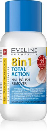Eveline TOTAL ACTION 8in1 Express Nail Polish Remover 150ml