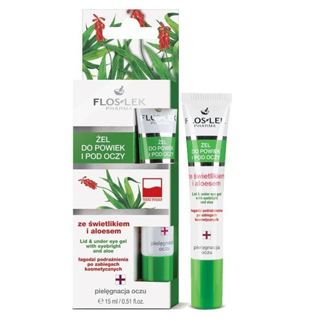 Flos Lek Gel With Aloe Skylight and After Cosmetics Surgery 15 ml