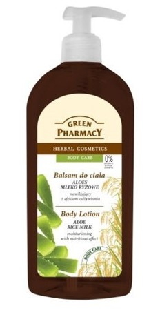 Green Pharmacy Body Lotion Aloe and Rice Milk 500ml