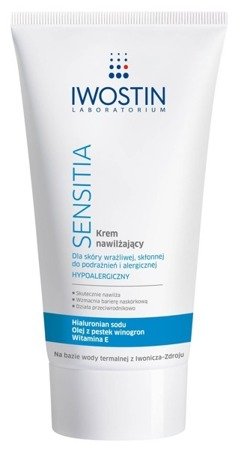 Iwostin Sensitia Moisturising Cream for Sensitive Allergic Skin 150ml