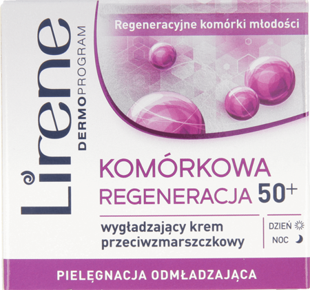 Lirene Cellular Regeneration 50+ Smoothing Anti-wrinkle Cream 50ml