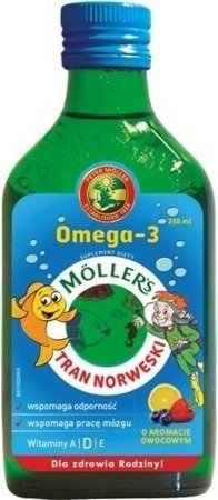 Mollers Cod-liver Oil Norwegian Fruit-Flavored 250 ml