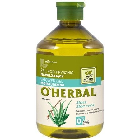 O'Herbal Moisturizing Shower Gel ALOE VERA 500ml