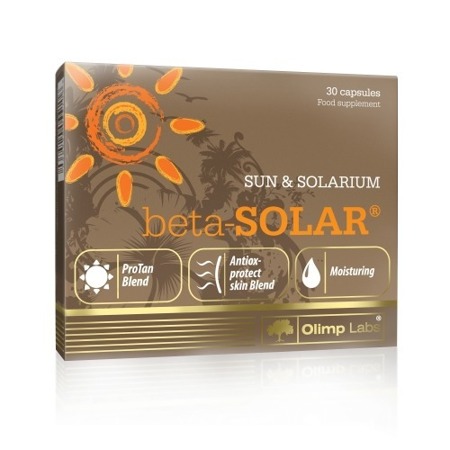 Olimp Beta Solar Sun and Solarium 30 Caps for Beautiful Tan