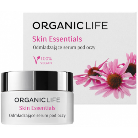 Organic Life Skin Essentials rejuvenating eye serum 100% Vegan 15g
