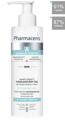 Pharmaceris Physiopuric Moisturising Face Cleansing Gel 190ml