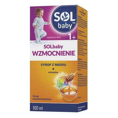 SOLbaby STRENGTHENING Syrup with Vitamins 1+ 100ml