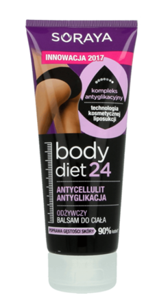 Soraya Body Diet 24 Nourishing Body Lotion Anti-Cellulite 200ml